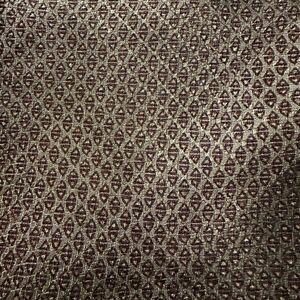 Kenneth Cole 100% Silk Tie | Modern Brown Geometric Print | Men’s Executive